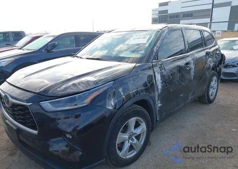 2021 Toyota Highlander Le from USA, damaged, VIN 5TDZZRAH8MS058625